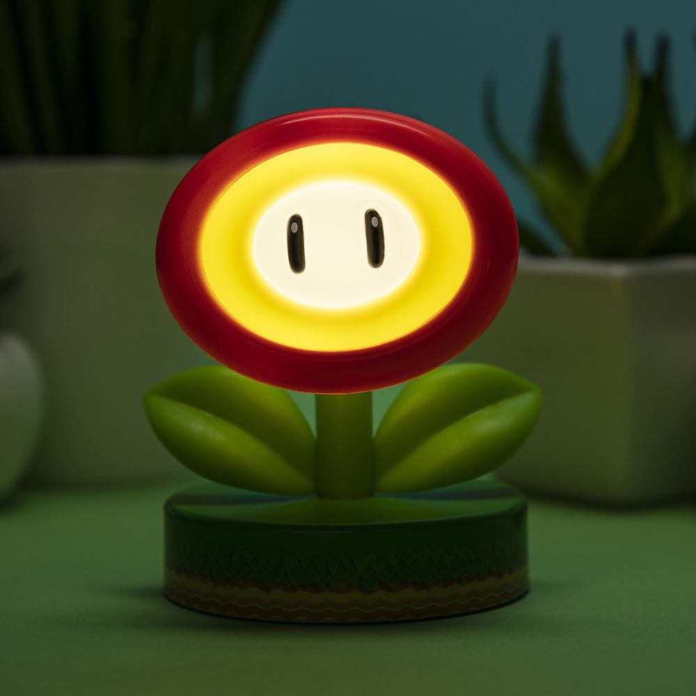 Lampe Icons - Super Mario Fire Flower 12 cm