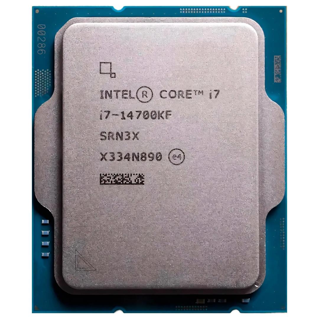 Intel Core i7 14700KF processor – set ovenfra