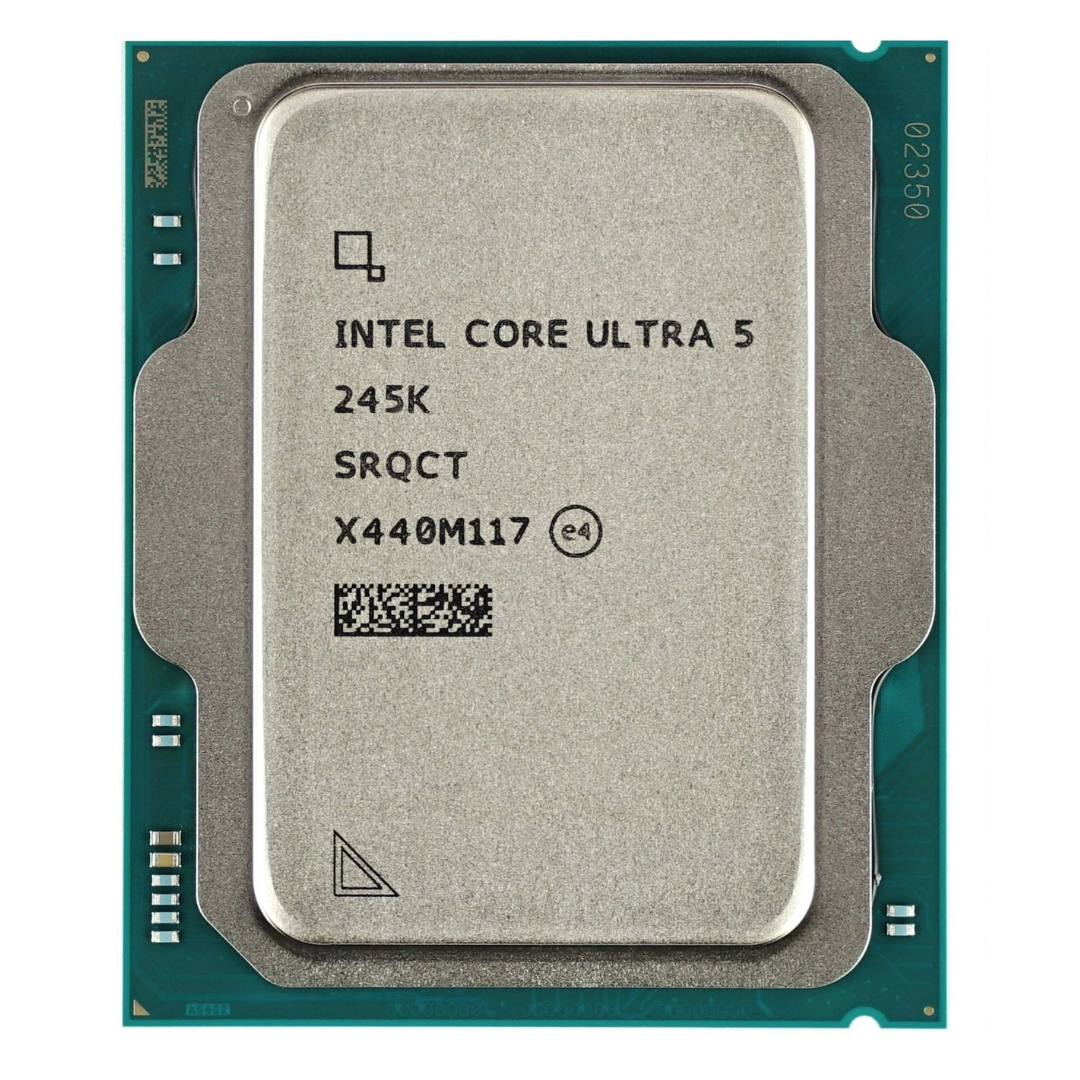 Intel Core Ultra 5 245K processor – set ovenfra