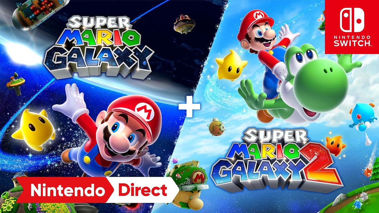 Super Mario Galaxy + Super Mario Galay 2 Nintendo switch Nintendo