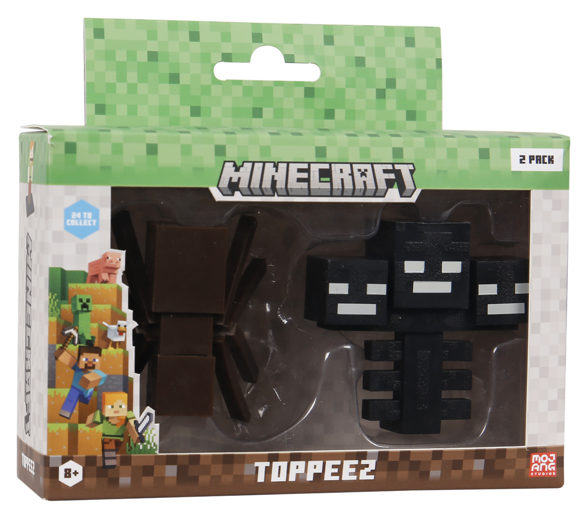 Minecraft - 3D Figure 2 pack - Spider & Wither Minecraft