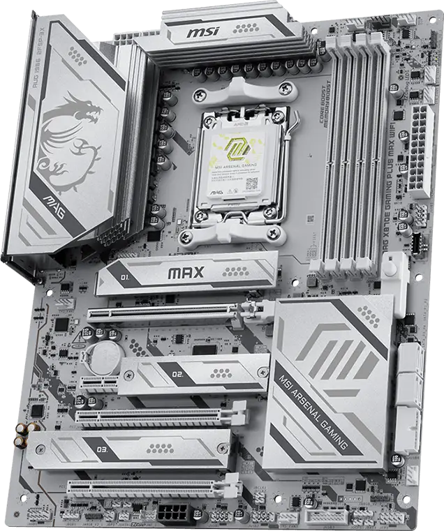 MSI MAG X870E GAMING PLUS MAX WIFI bundkort - AM5, ATX