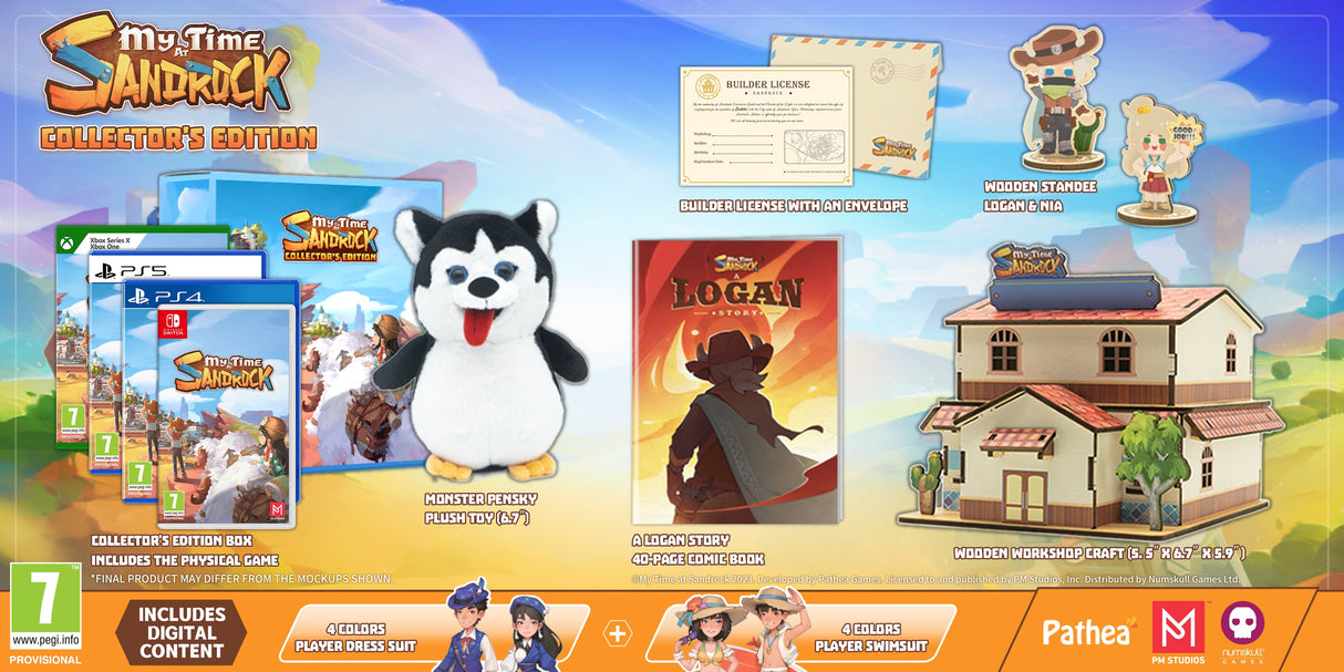 My Time At Sandrock Collectors Edition Numskull