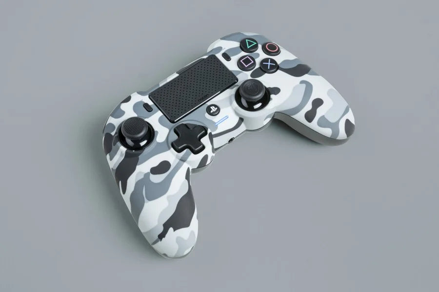Nacon Trådløs Dualshock 4 V2 Controller Asymmetric Camo Grå (PS4)