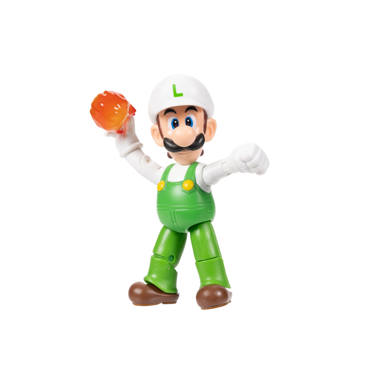 Nintendo Super Mario - 4 Figure - Fire Luigi (424484)