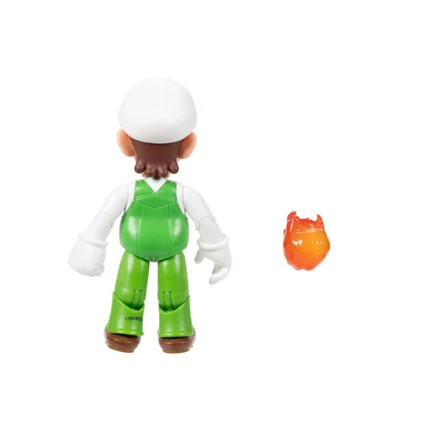 Nintendo Super Mario - 4 Figure - Fire Luigi (424484)