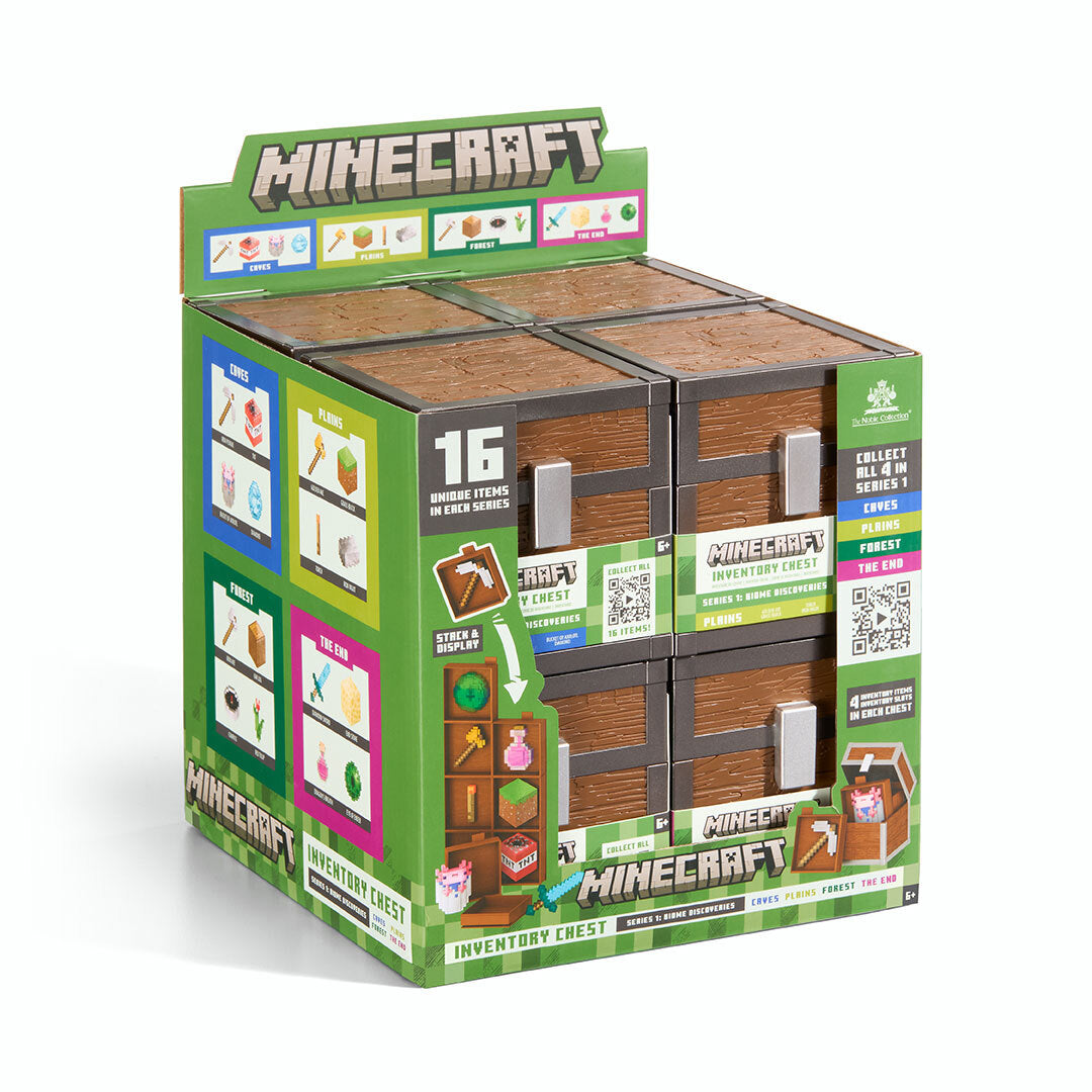 Noble Collection - Minecraft - Loot Chest (Assortment of 8 chests) Noble Collection