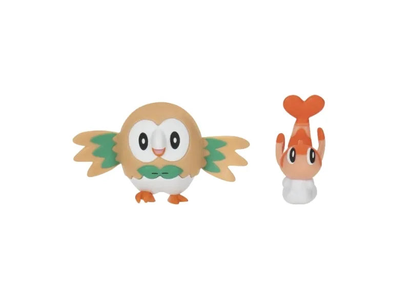 Pokemon - Battle Feature Figure - Tatsugiri & Rowlet (PKW4052) Pokémon