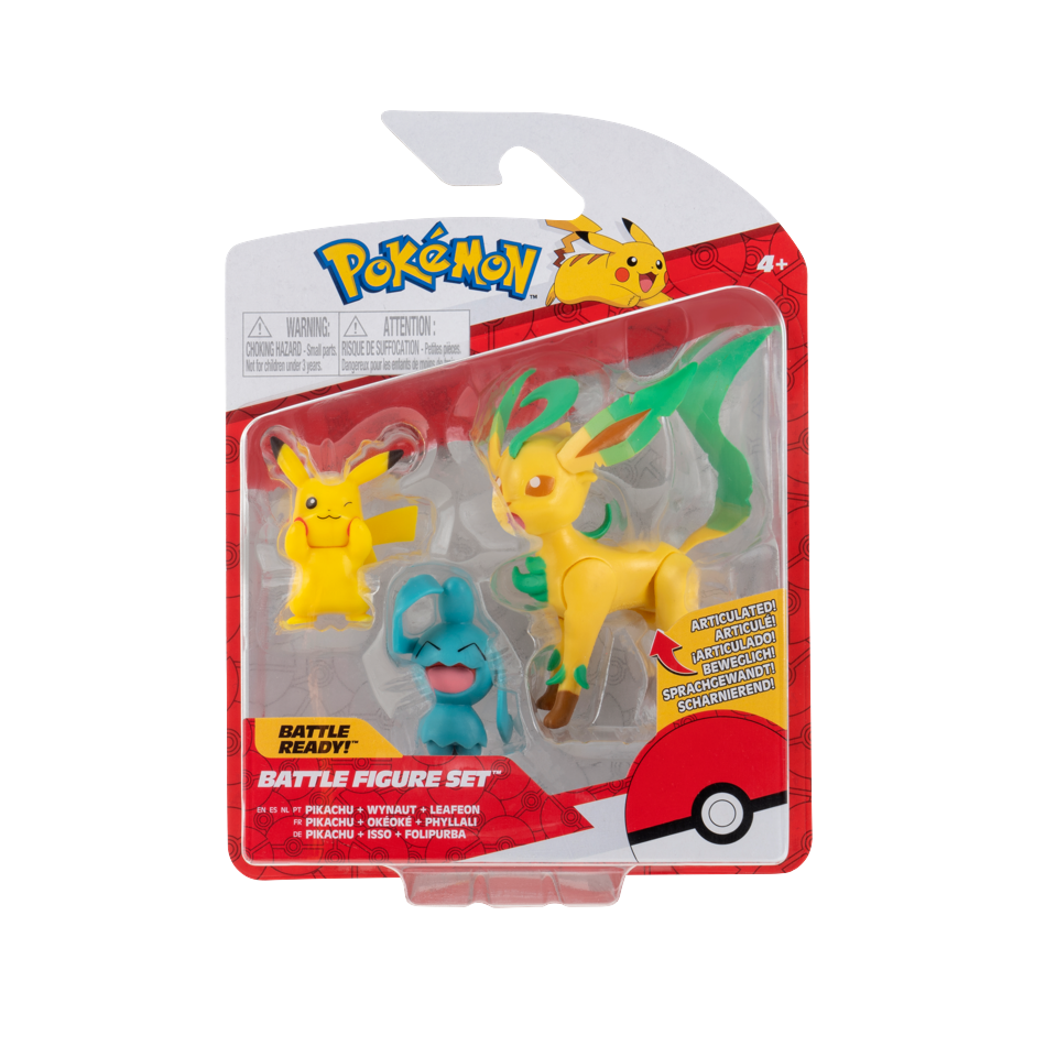 Pokémon - Battle Figure - 3 PK - Assorteret (95155_10)
