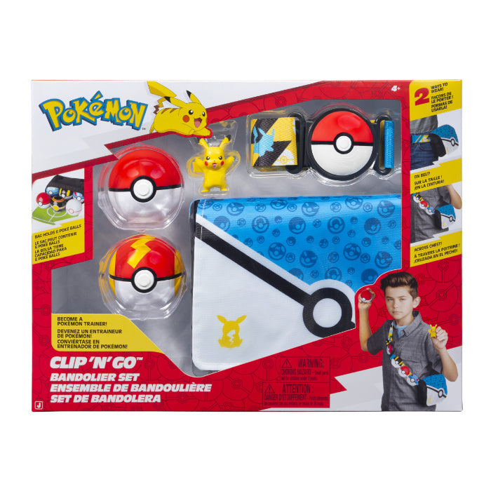 Pokémon - Clip N Go Bandolier Set Pikachu (PKW4171) Pokémon