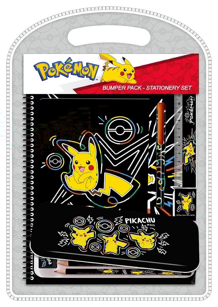 Pokémon - Neon - Bumper Set w/tin Case & Notebook (161506884) Pokémon