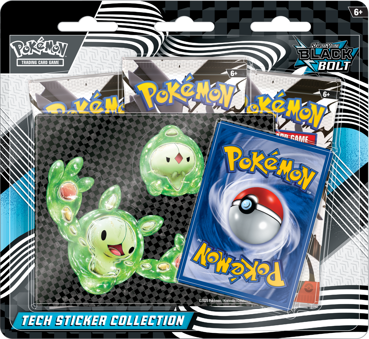 Pokémon - SV10.5 Black Bolt - Tech Sticker Collection (POK10128ZSV) Pokémon