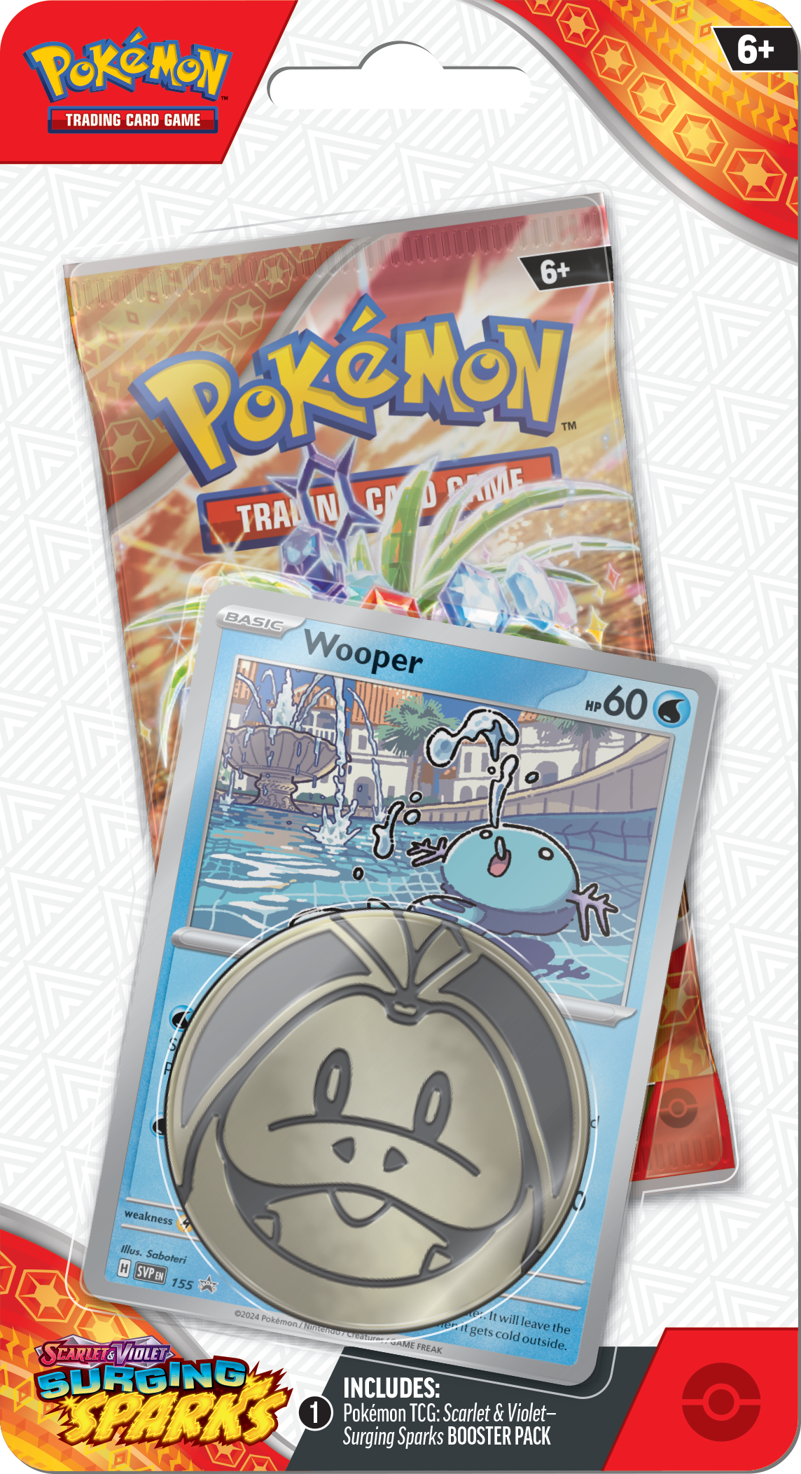 Pokemon - SV8 Surging Sparks Premium Checklane (POK85948) Pokémon