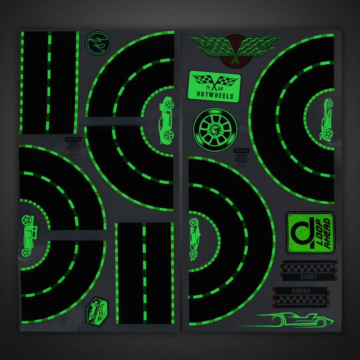 HOT WHEELS WALL DECALS