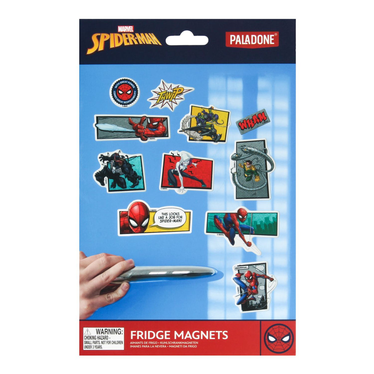 SPIDERMAN FRIDGE MAGNETS