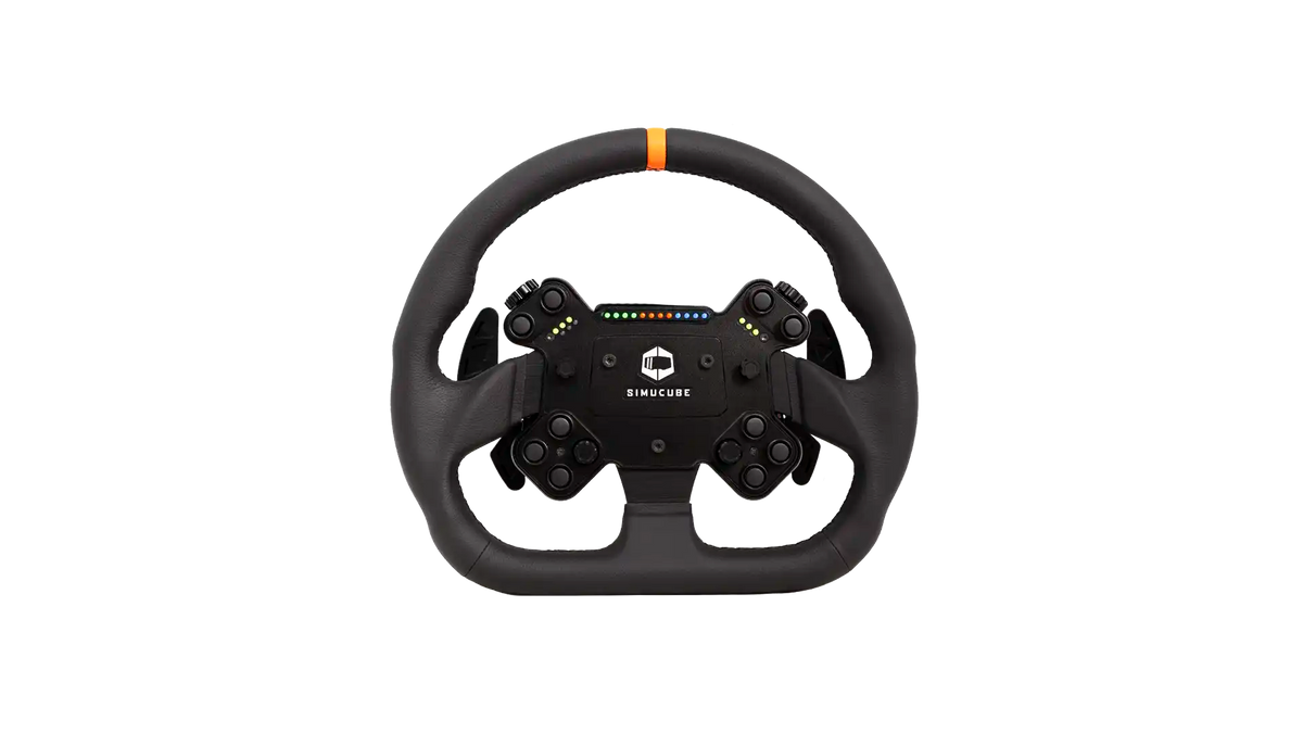 Simucube Valo GT-23 SC3 rat - 320 mm - læder