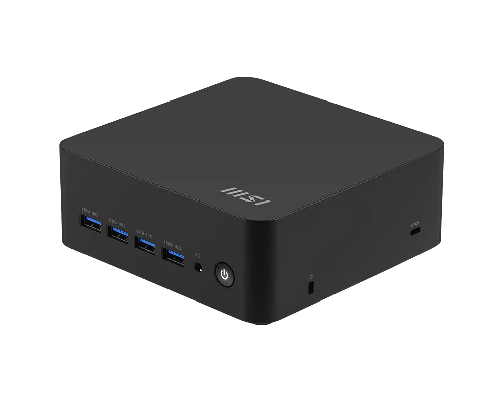 MSI Cubi Z 8M-031XAT – mini-PC, produktvinkel 1