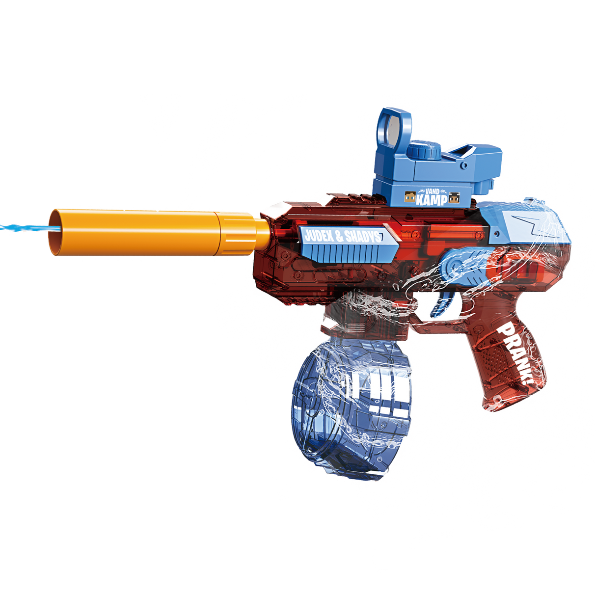 Judex x Shadys - SMG Vandpistol - Elektrisk