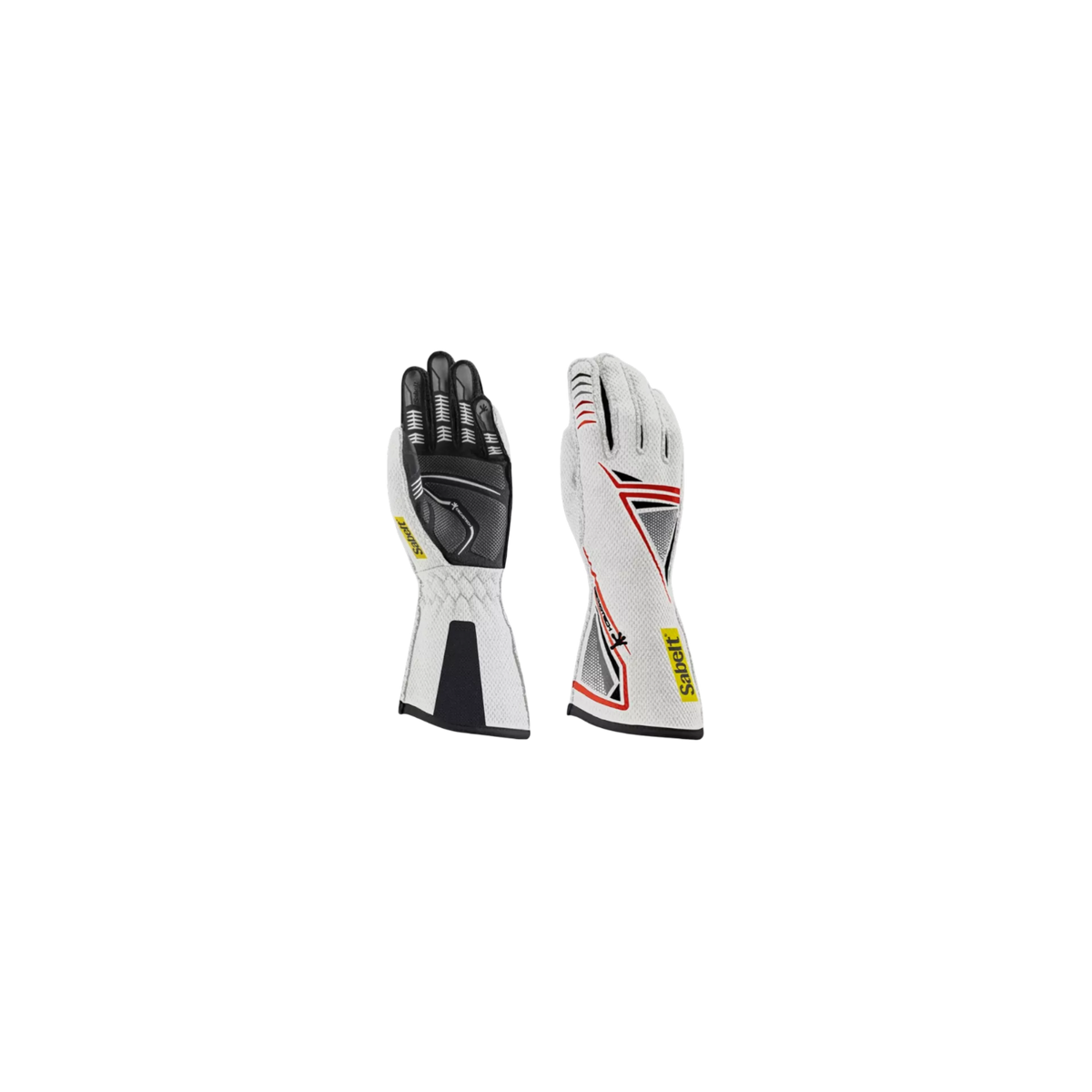 Sabelt G39 sim racing-handsker - hvid