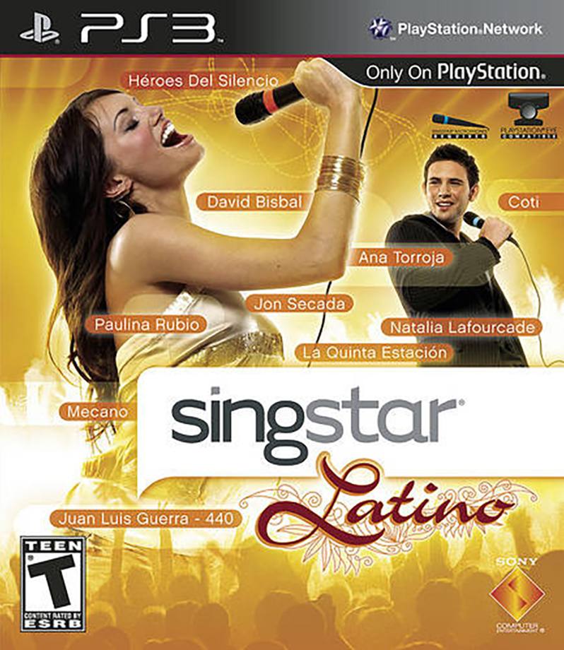SingStar Latino (Import) – PS3 – produktbillede