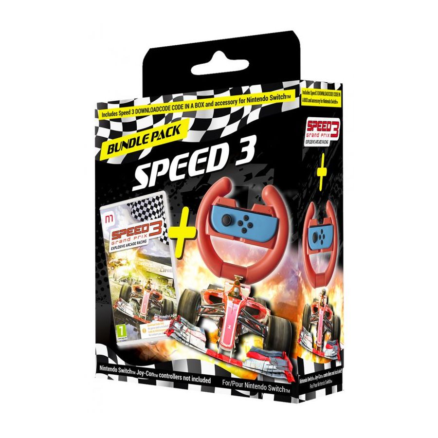 Speed 3 Racer Bundle (Kode i en Box) - Nintendo Switch