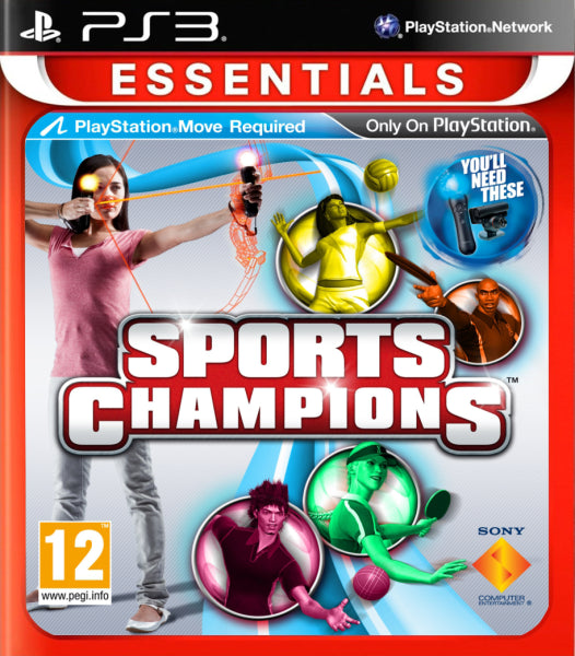 Sports Champions - Move (Essentials) – PS3 – produktbillede