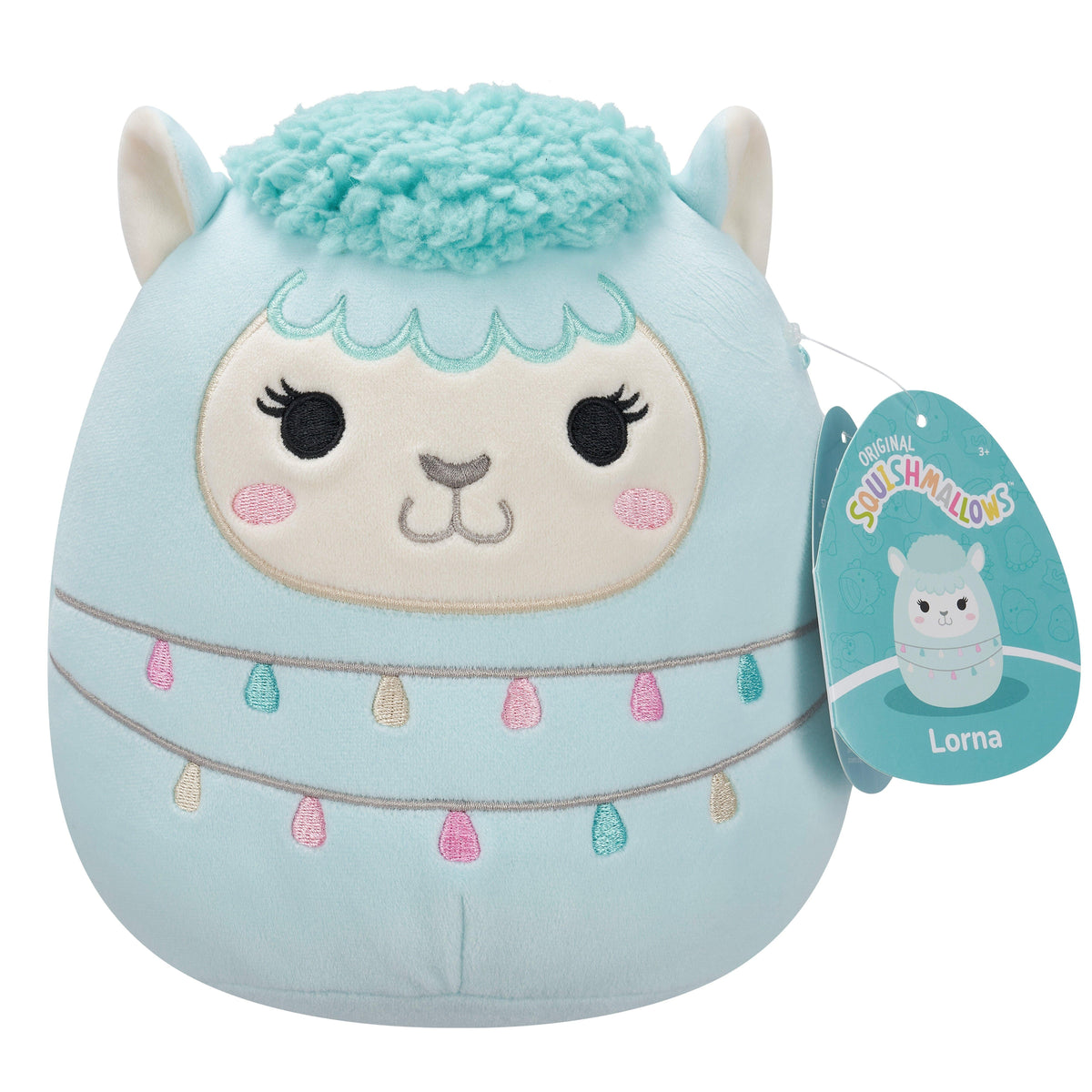 Squishmallows - 19 cm Plush P22 - Lorna Llama Squishmallows