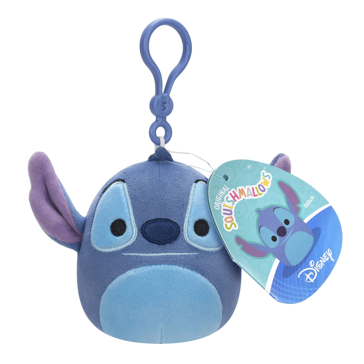 Squishmallows 9 cm Disney Clip On - Stitch Squishmallows