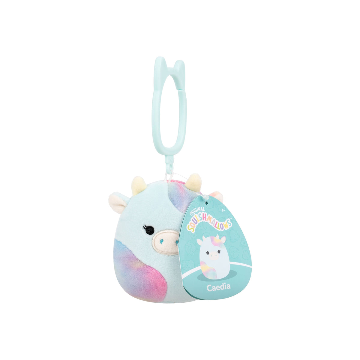 Squishmallows 9 cm plush P24 Clip-on - Caedia Squishmallows