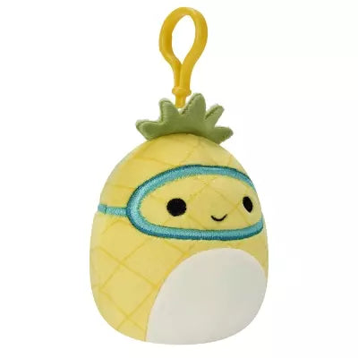 Squishmallows Maui ananas nøglering 9 cm
