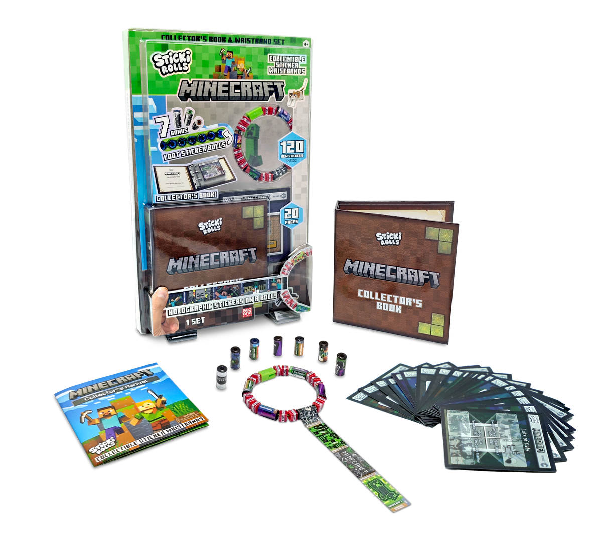 Sticki Rolls - Sticki Book Minecraft (SRMC201) Sticki Rolls