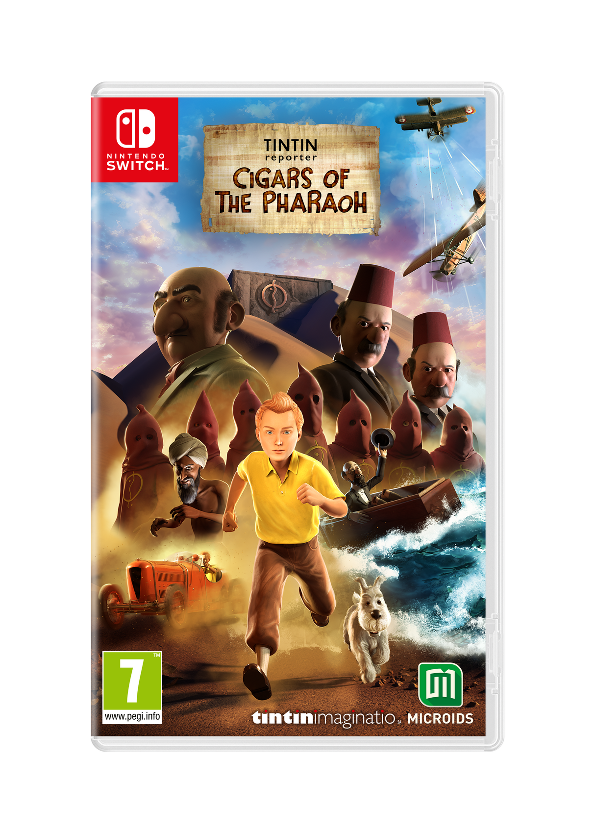 Tintin Reporter Cigars of the Pharaoh Microids