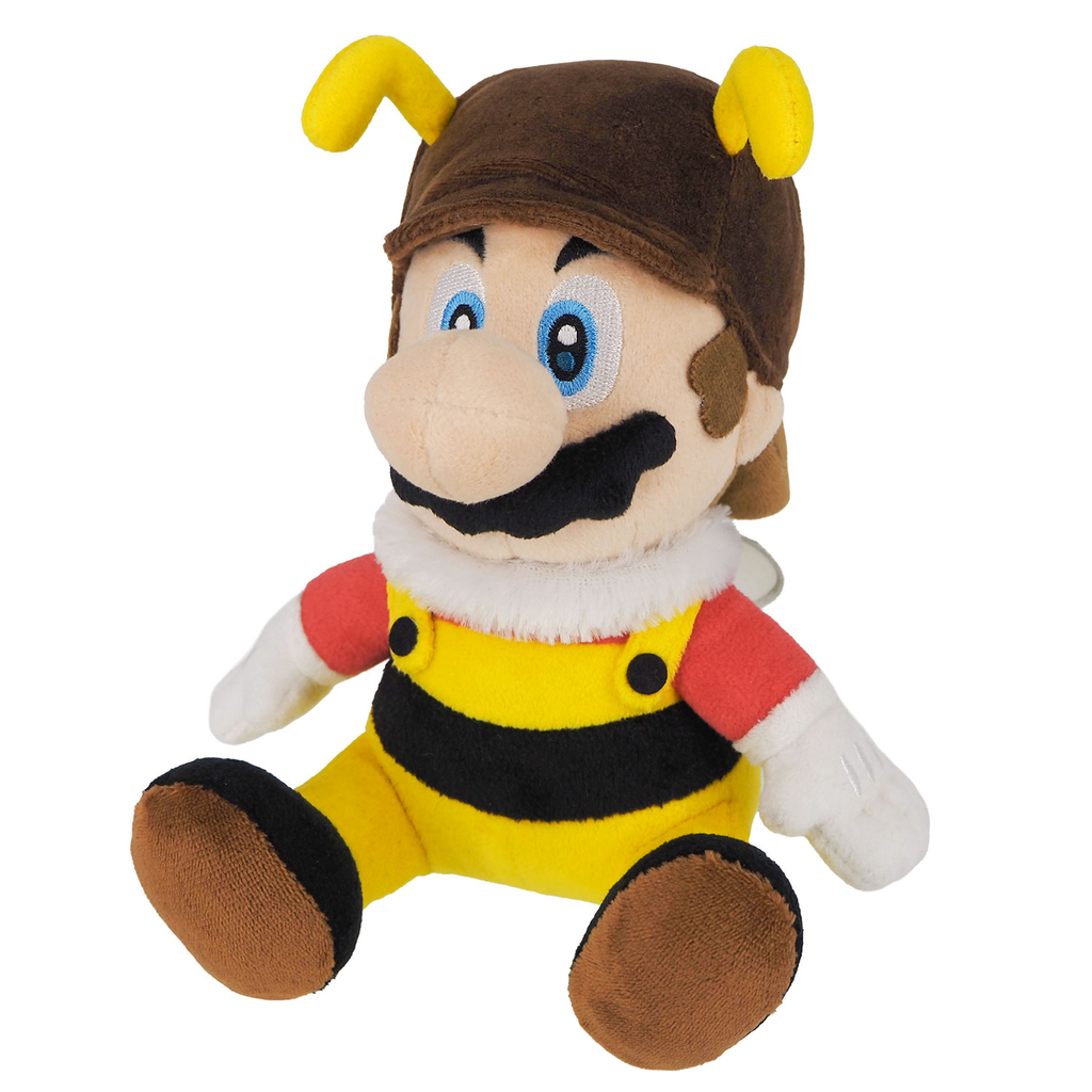 Nintendo Super Mario Galaxy Bee Mario bamse – ca. 18 cm – produktfoto