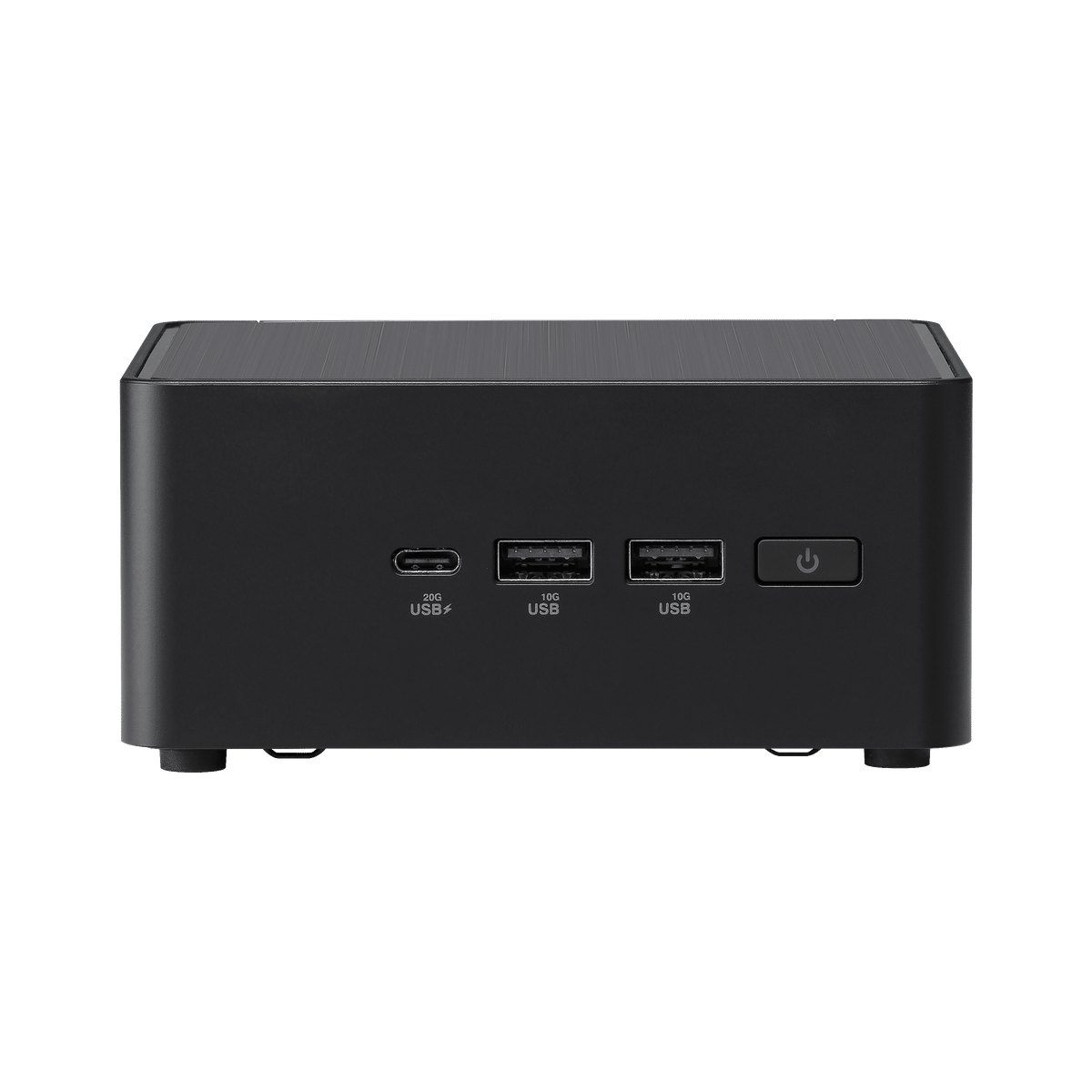 ASUS NUC 14 Pro Tall sort mini-PC med porte foran