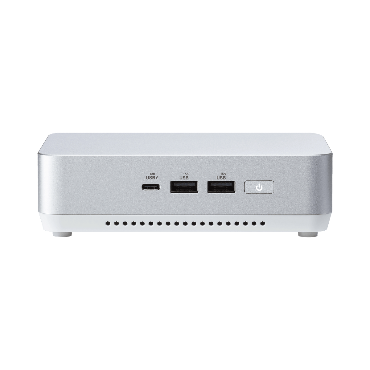 ASUS NUC 14 Pro+ mini-PC med porte på forsiden