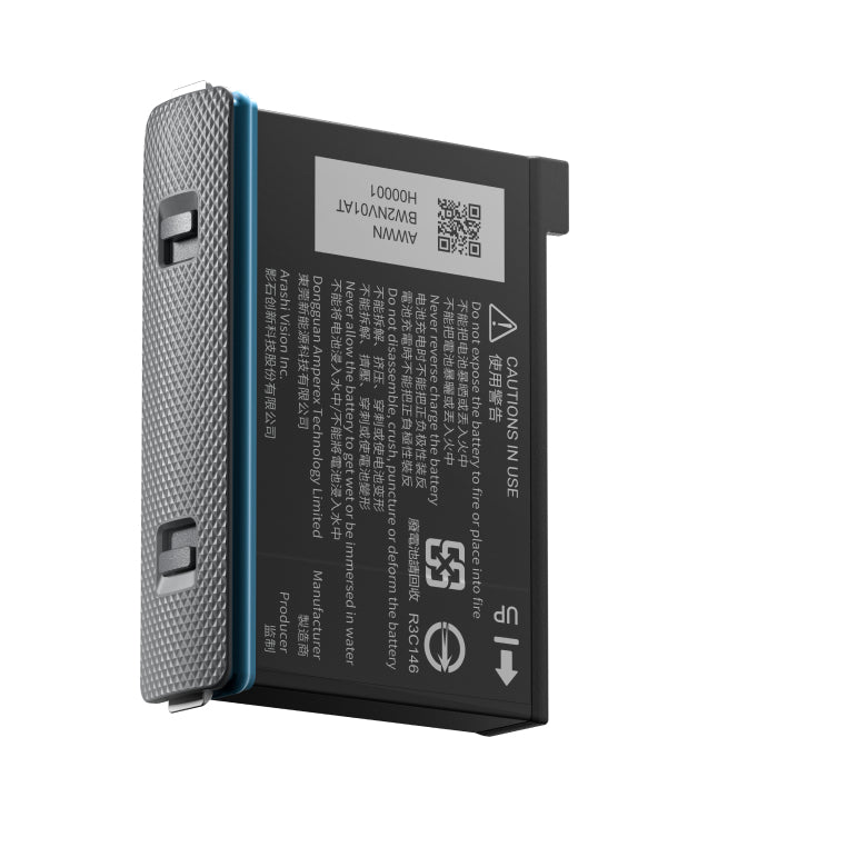 Insta360-batteri litiumpolymer 1800mAh