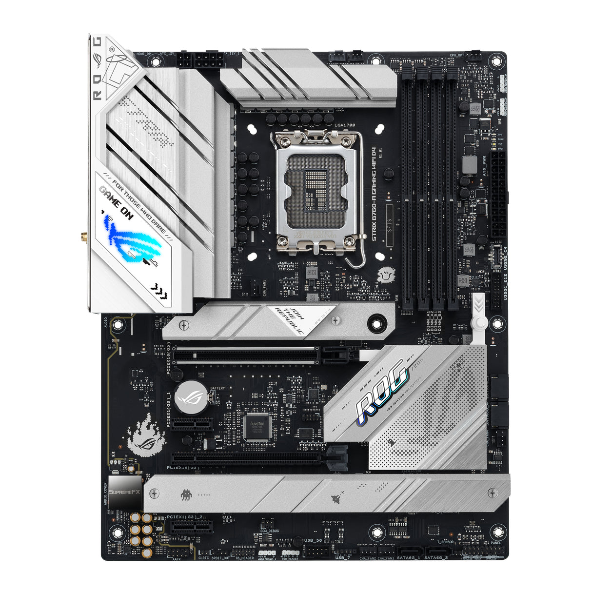 ASUS ROG STRIX B760-A GAMING WIFI D4 (ATX, B760, LGA 1700, DDR4) - Bundkort