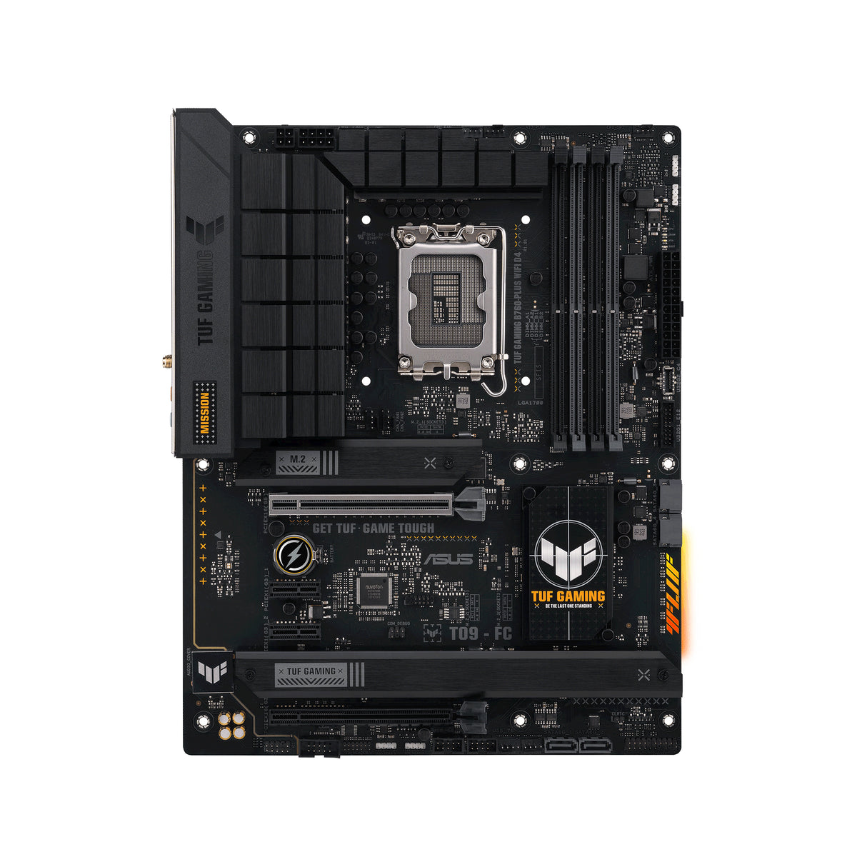ASUS TUF GAMING B760-PLUS WIFI D4 (ATX, B760, LGA 1700, DDR4)