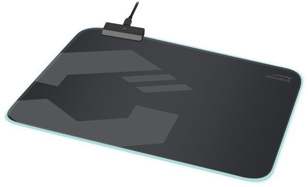 SpeedLink - LEVAS LED Soft Gaming Mousepad - Size M, black