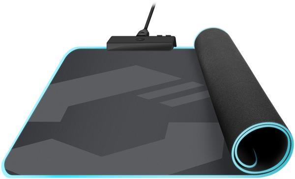 SpeedLink - LEVAS LED Soft Gaming Mousepad - Size M, black