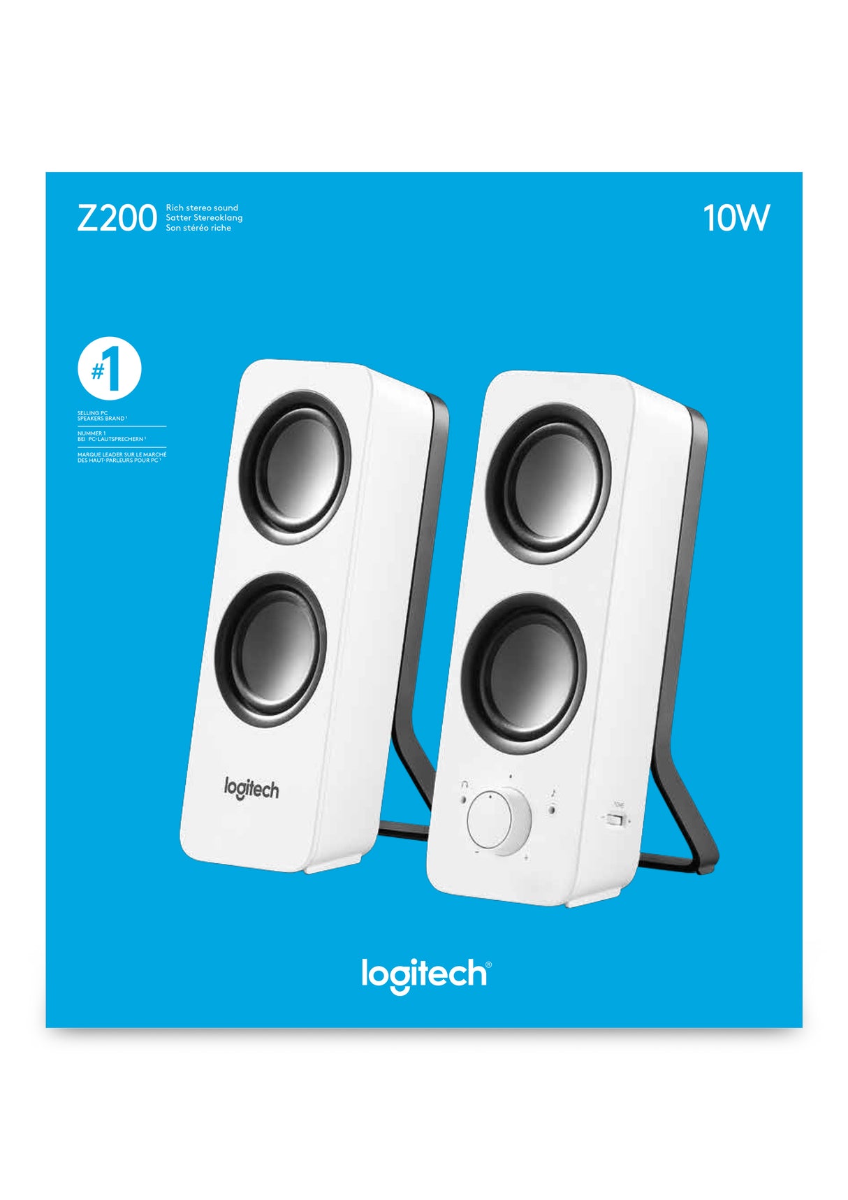 Logitech Z200 Højttalere Hvid