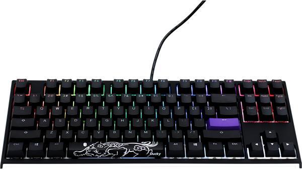 Ducky One 2 Backlit TKL Cherry MX Brown /w RGB LED,Nordic layout /w USB-C connection /PBT keycaps Ducky