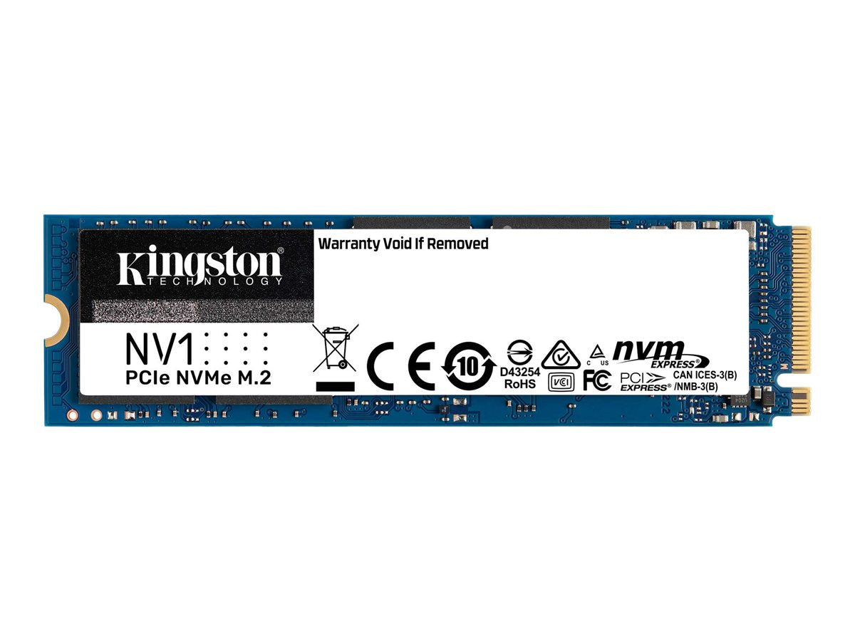 Kingston SSD 500GB PCI 3.0 x4 (NVMe) - Fri fragt 899,- hos Geekd