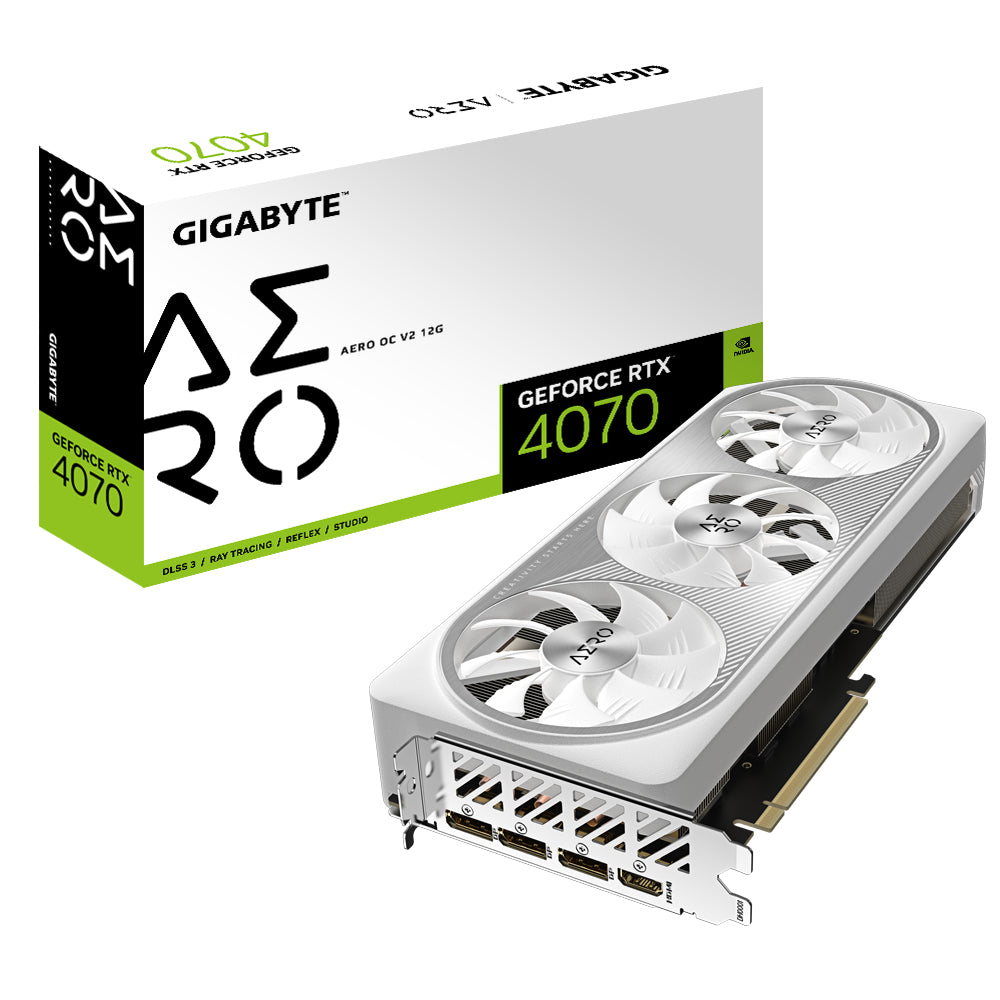 Gigabyte GeForce RTX 4070 AERO OC V2 12G 12GB