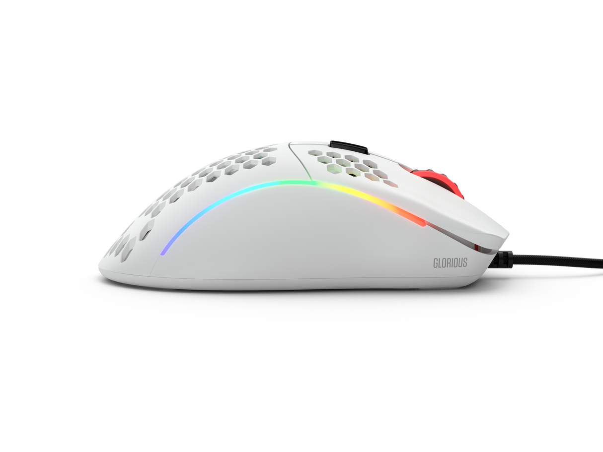 Glorious Model D Gamingmus - Hvid Glorious