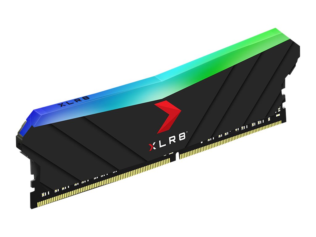 XLR8 RGB DDR4 16GB kit 3200MHz CL16 Ikke-ECC PNY