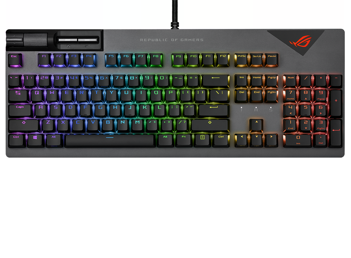 ASUS ROG Strix FLARE II PBT Gaming Keyboard (NX Red Switches)