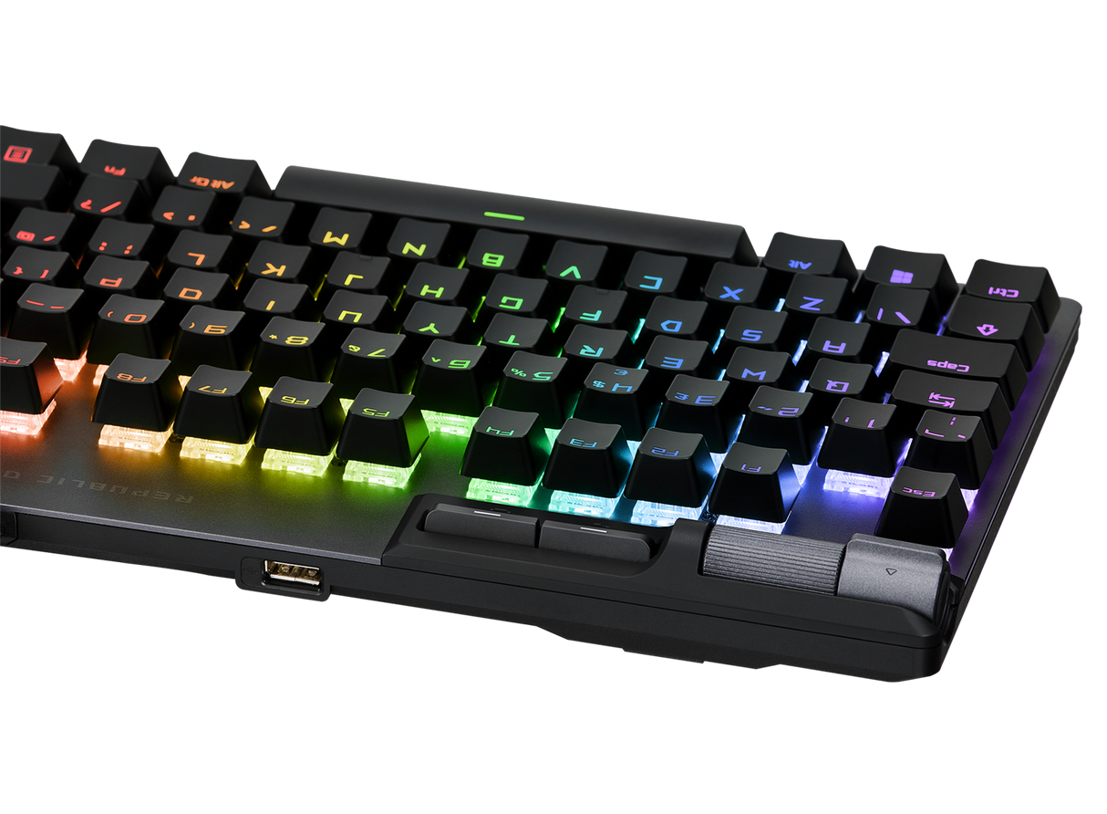 ASUS ROG Strix FLARE II ANIMATE PBT Gaming Keyboard (NX Red Switches)