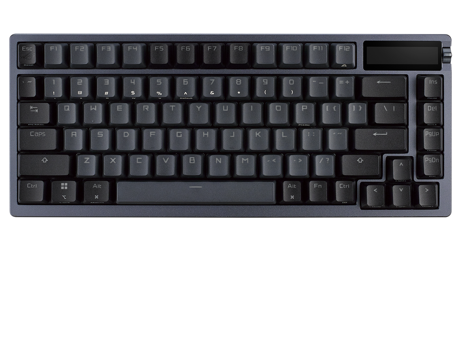 ASUS ROG AZOTH 75% Wireless DIY Custom RGB Gaming Keyboard, NX Red Switches, OLED Display, PBT Keyca