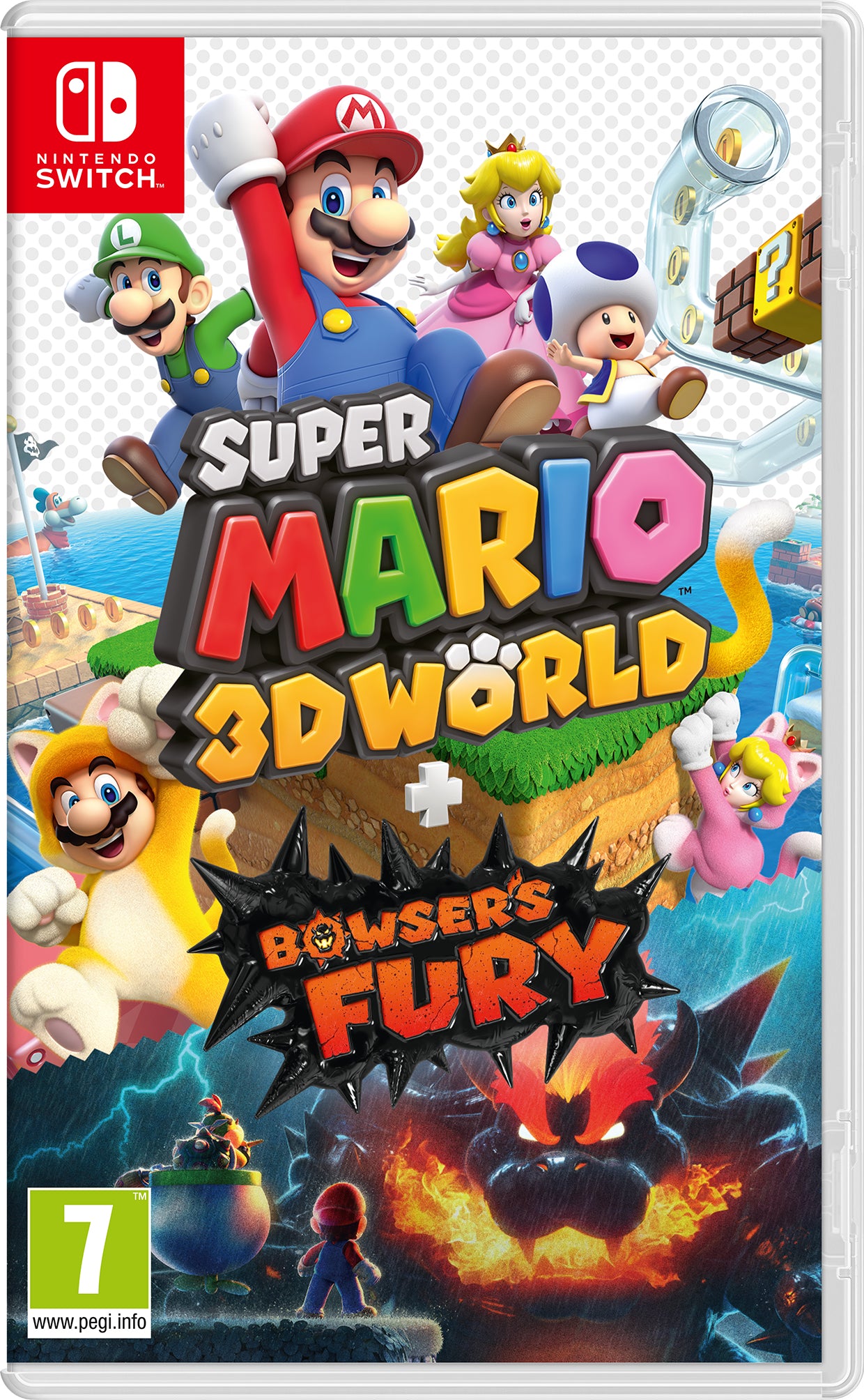 rendering rille politik Super Mario 3D World + Bowser's Fury - Nintendo Switch – Geekd